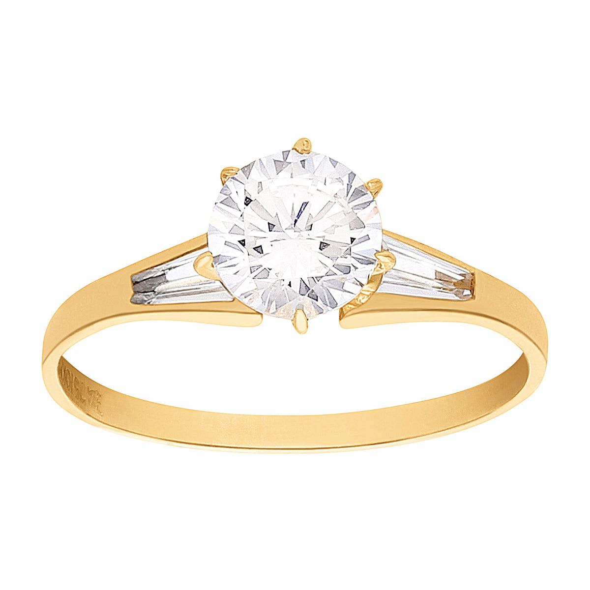 Anillo Solitario 10k Lozano Garza Joyeria